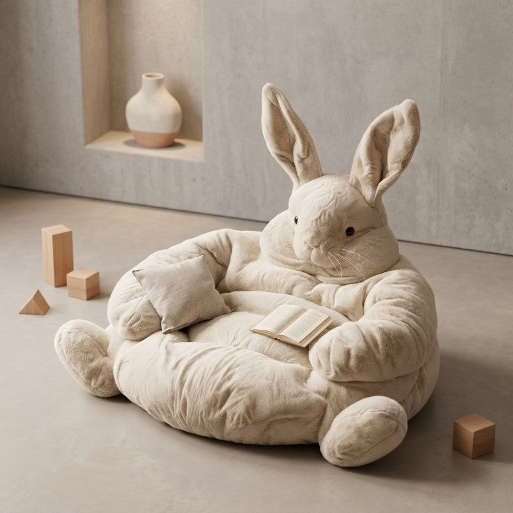 Cuddle Giant Plush Puppy Lounge Sofa