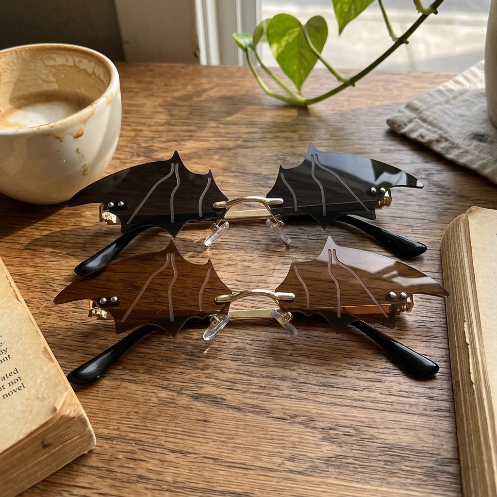 Night Wing Bat Shape Sunglasses