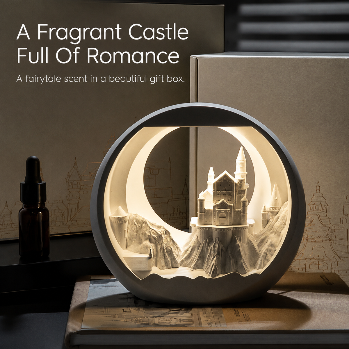 Mountains Nights Aromatherapy Lamp