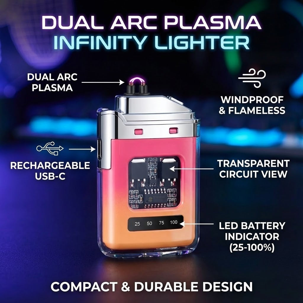 Dual Arc Plasma Infinity Lighter