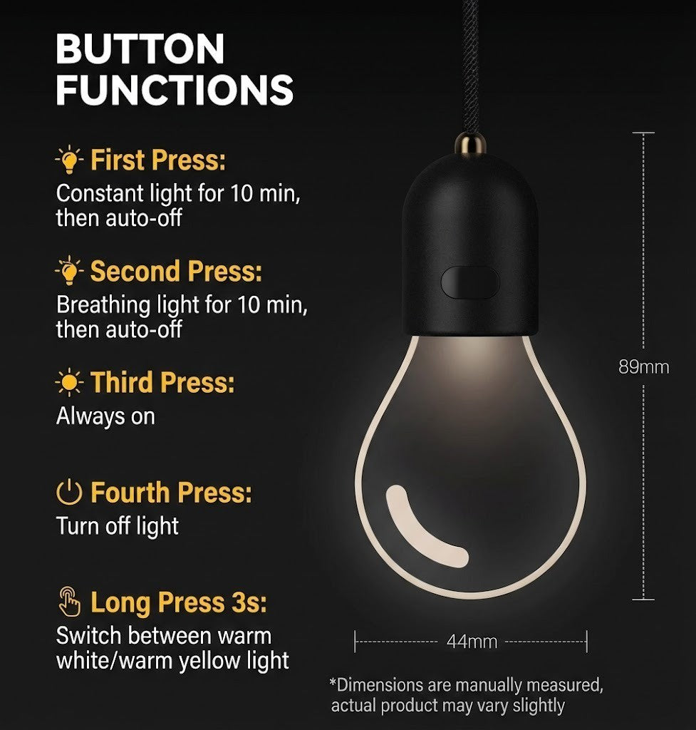 Ambient Soft Light Bulb Car Decor