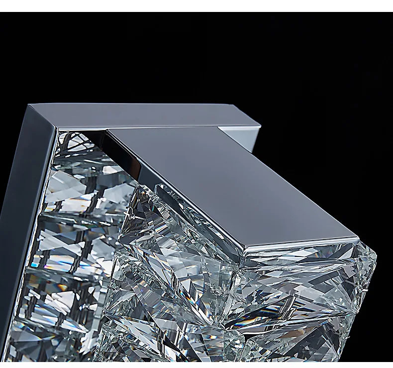 Icefall Crystal American Wall Lamp
