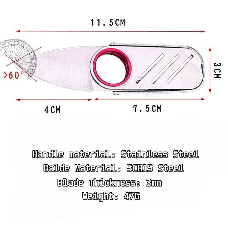 Steel Sharp Mini Multifunctional Knife