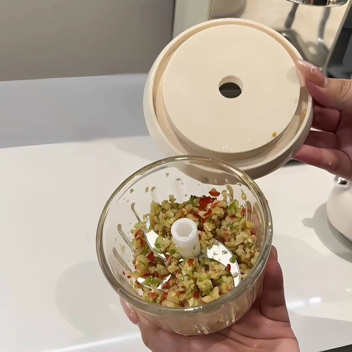 Mini Powerful High Power Cordless Garlic Grinder
