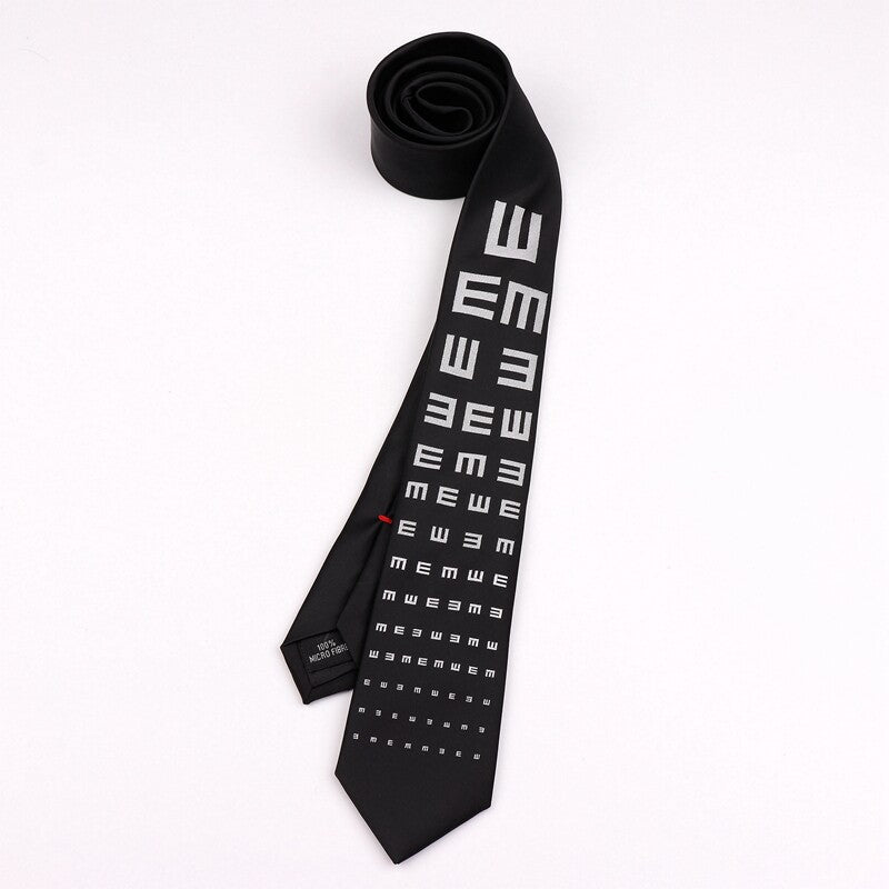 Double Vision Optical Illusion Necktie