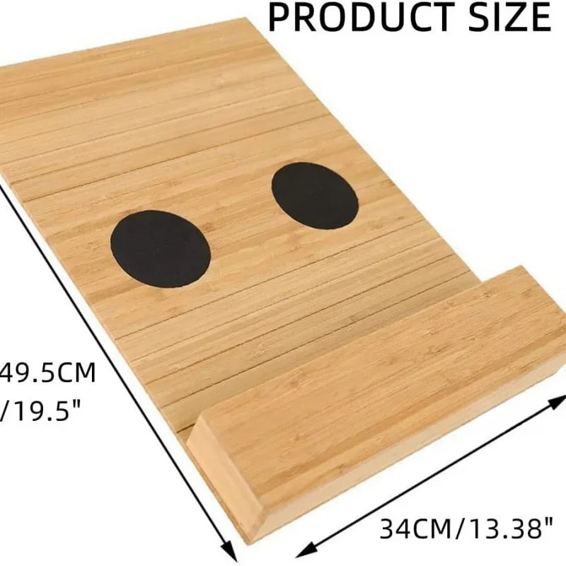 Minimalist Bamboo Sofa Armrest Organizer