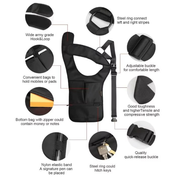 Verge Pocket Underarm Crossbody Bag