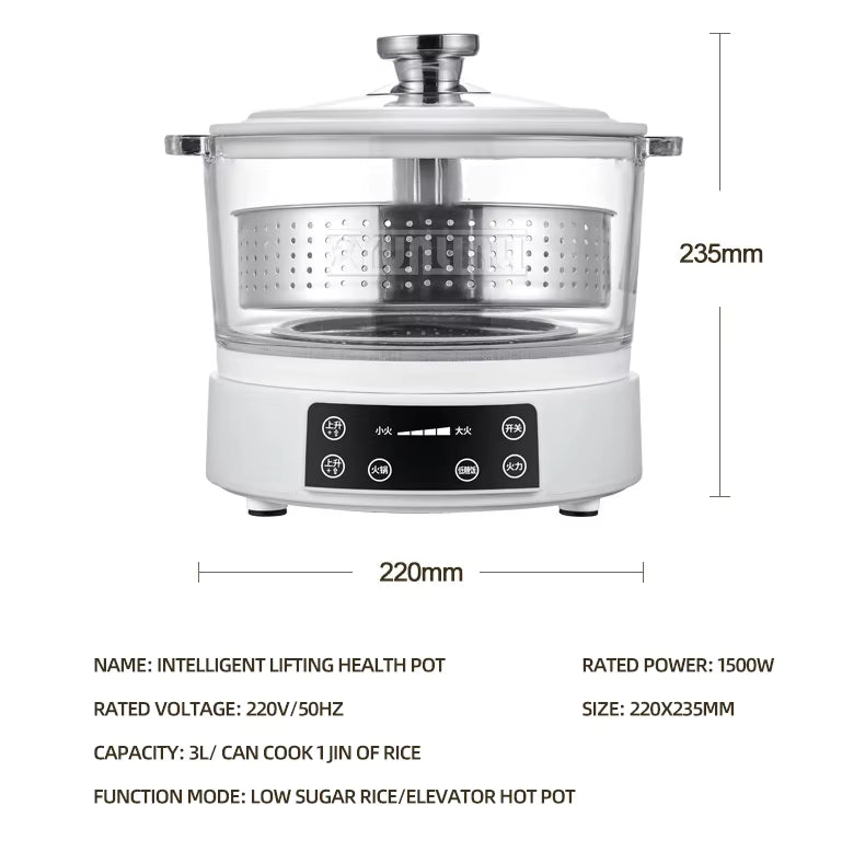 Sugar-Controlled Intelligent Rice Cooker