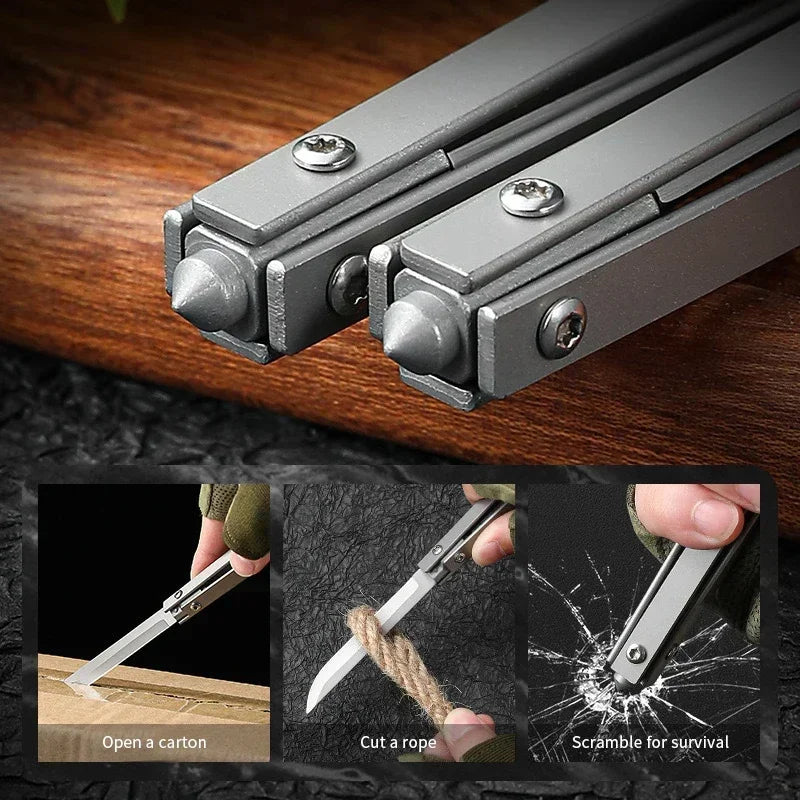 Sharp Edge Stainless Compact Folding Knife