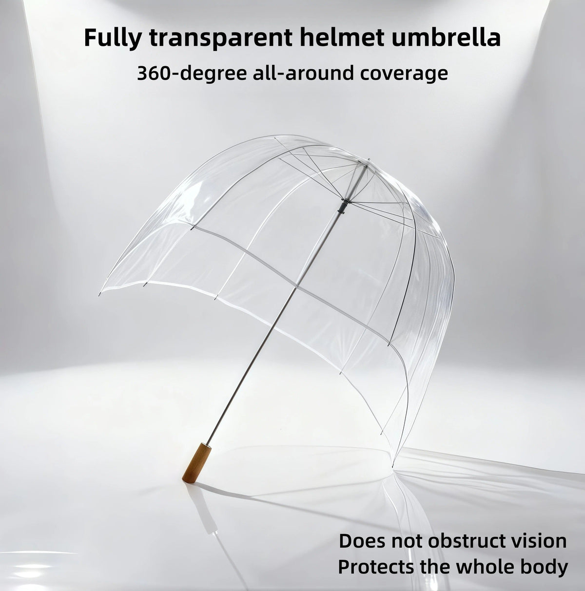 Never Wet Full Cover Bubble Umbrella