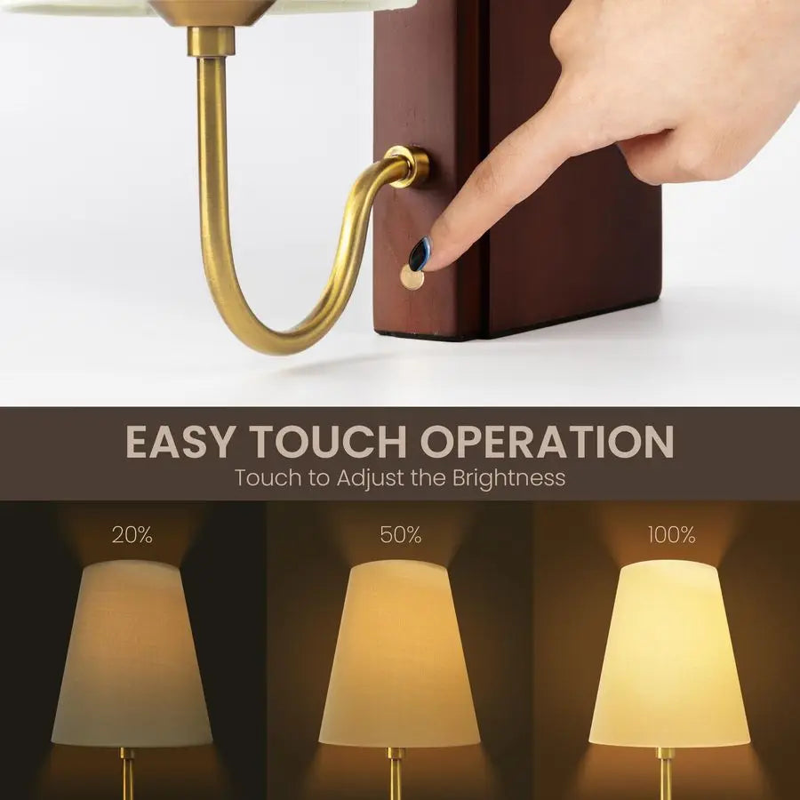 Hidden Page Book Dimmable Table Lamp