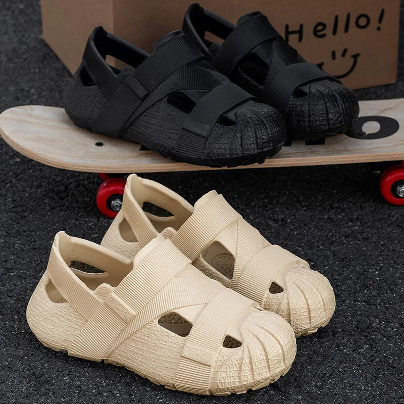 Criss Cross Anti-slip Outdoor Beach Slippers