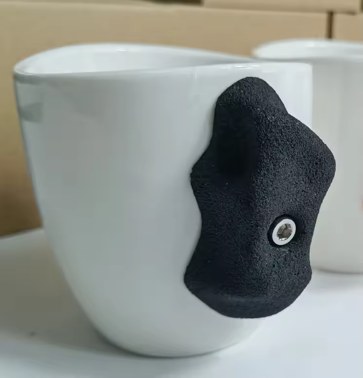 Rock Climbing Grip Handmade Mug