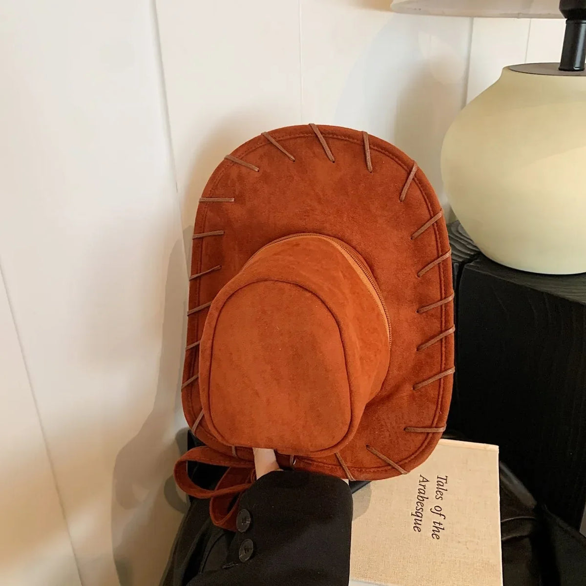 Old Times Cowboy Hat Backpack