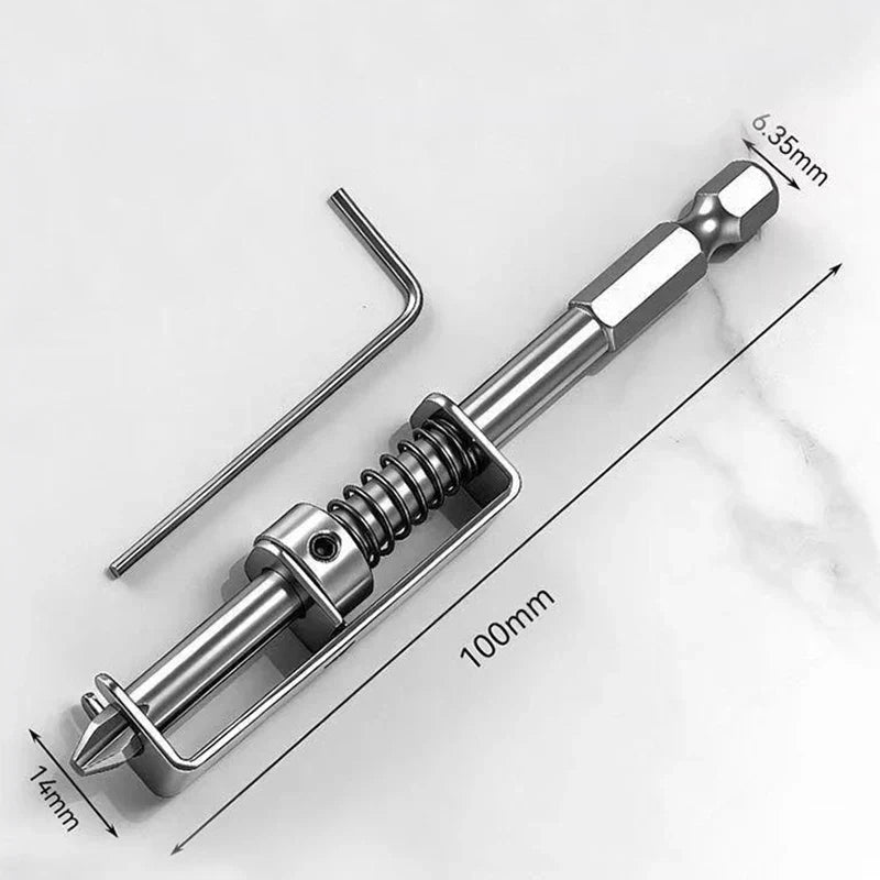 Spring Loaded Anti-Drop Screw Holder Bit