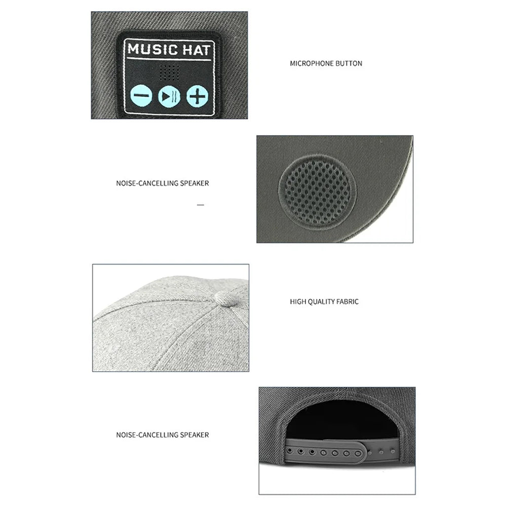 Wireless Bluetooth Speaker Baseball Hat