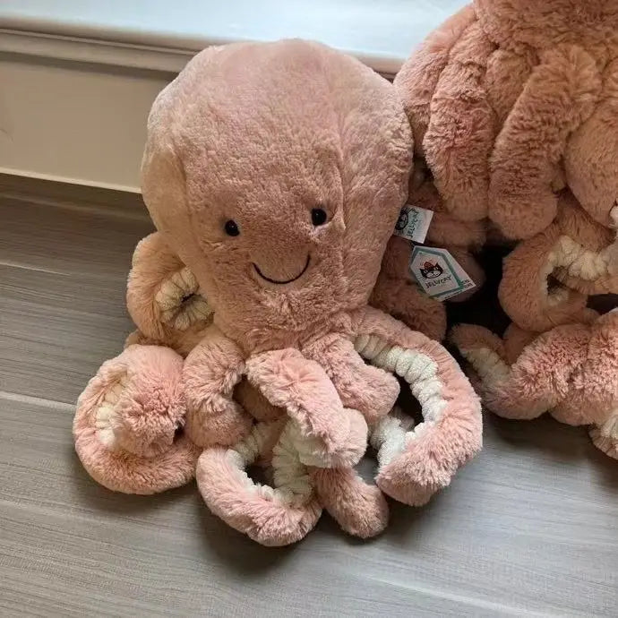 Friendly Octopus Soft Huggable Plush Toy