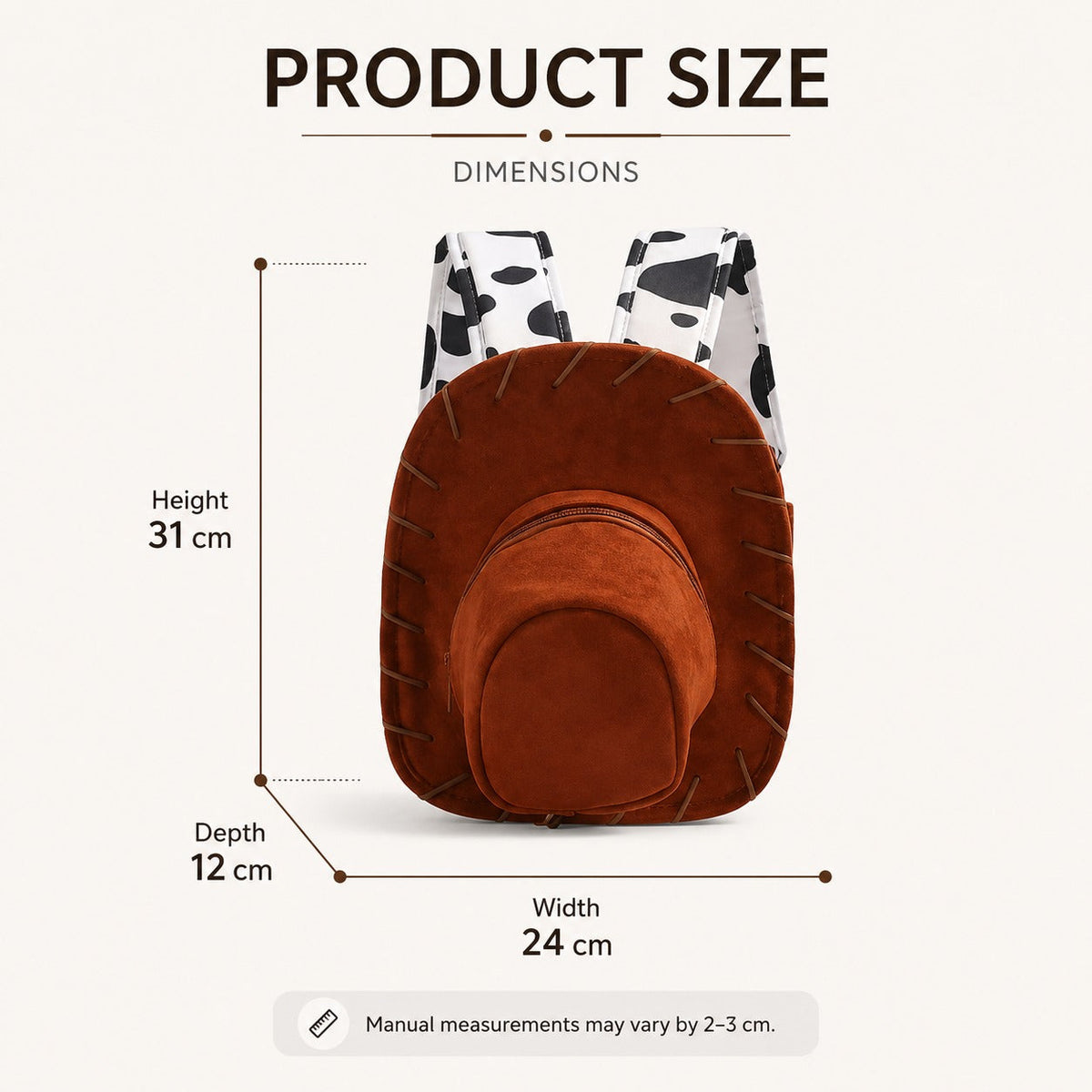 Wild West Cowboy Hat Backpack