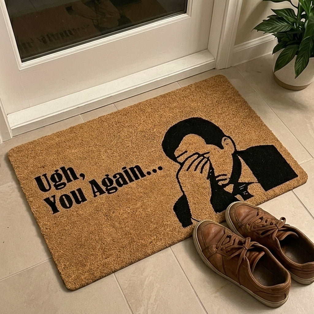 Not So Welcoming Door Mat
