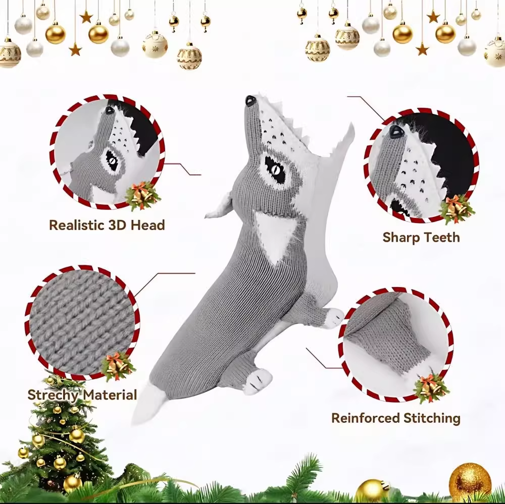 Hungry Wolf Warm Socks