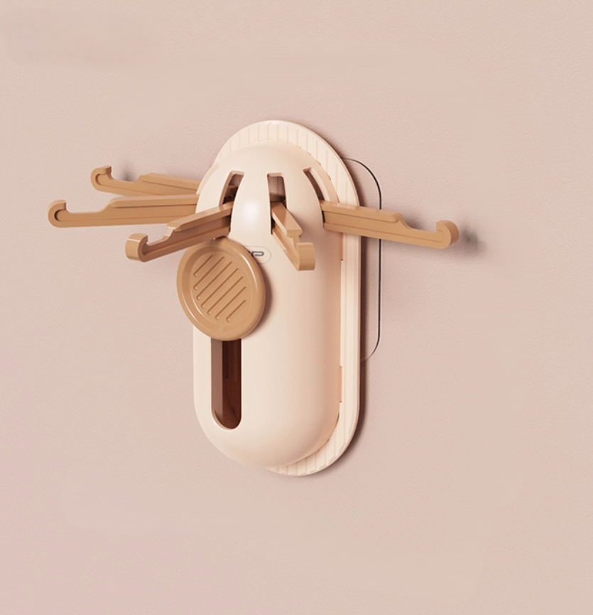 Multi Organizer Foldable Wall-Mounted Hook