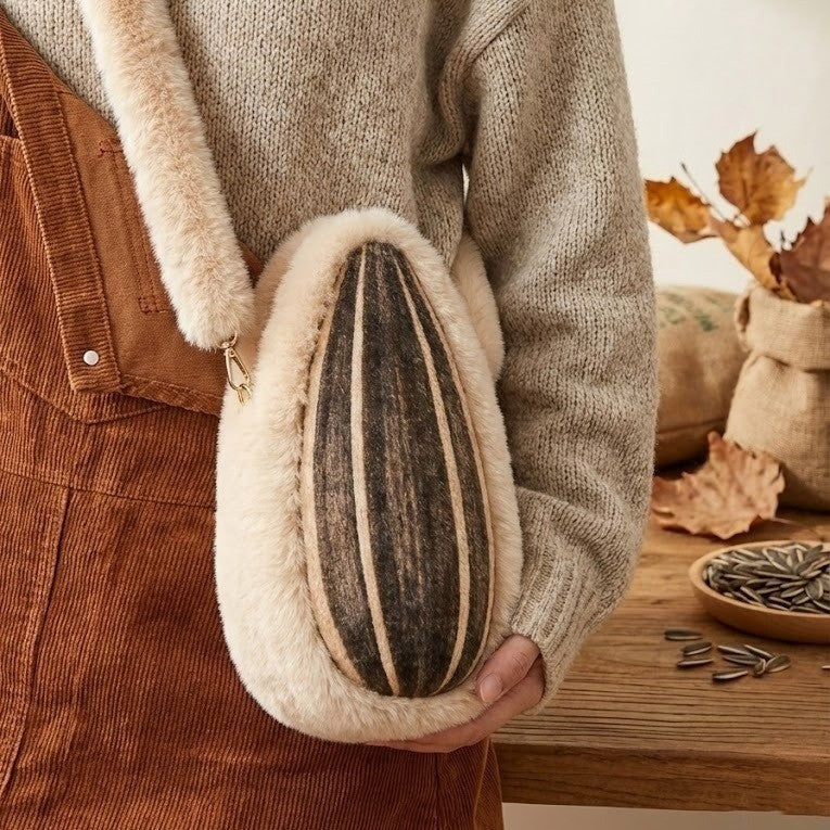 Sunflower Seed Crossbody Bag