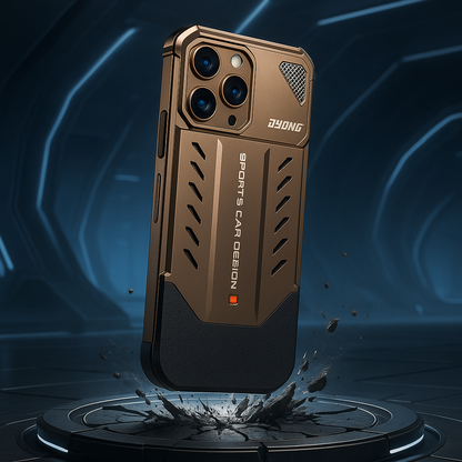Futuristic Edge Armor iPhone Case