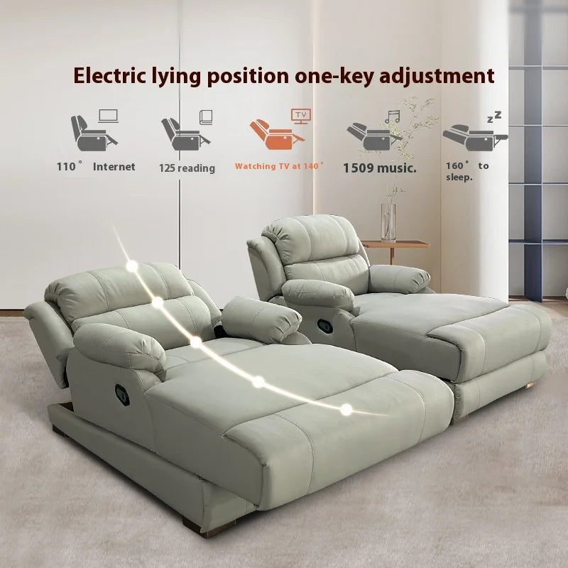 Zero-Gravity Cloud Electric Recliner Adjustable Lounge Sofa
