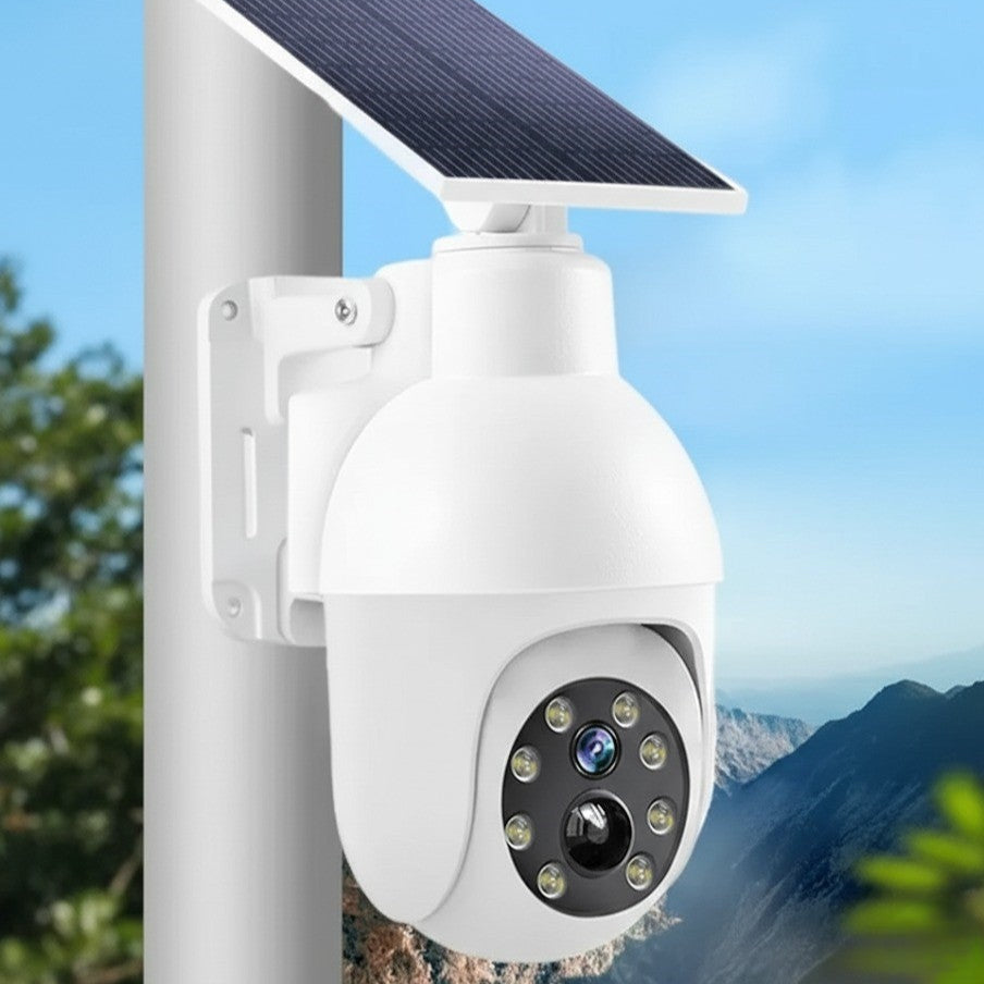 Solar Powered Motion Sensor Smart Rainproof Dummy Camera