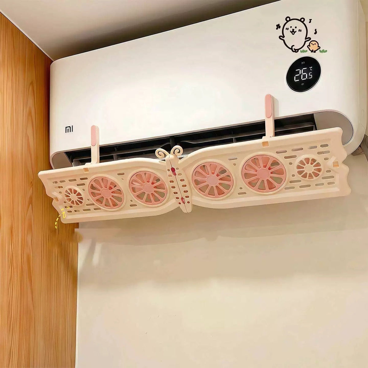 Butterfly Adjustable Air Conditioner Wind Deflector Shield