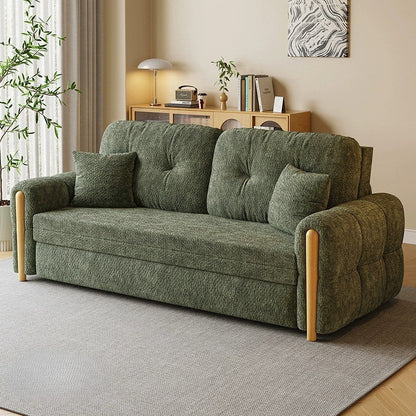 Modular Space-Saving Integrated Table Sofa Bed