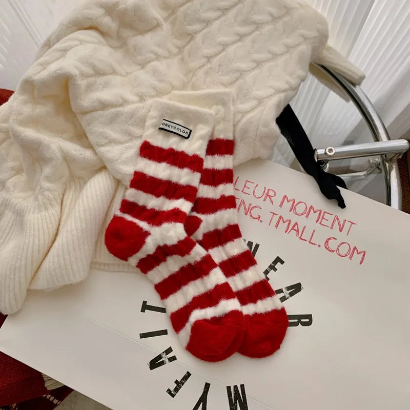 Animal Crew Plush Cozy Socks
