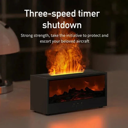 Fireplace Flame Mist Humidifier