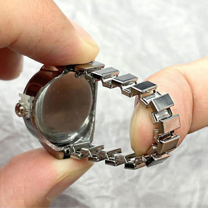 Tiny Tick Everyday Finger Ring Watch