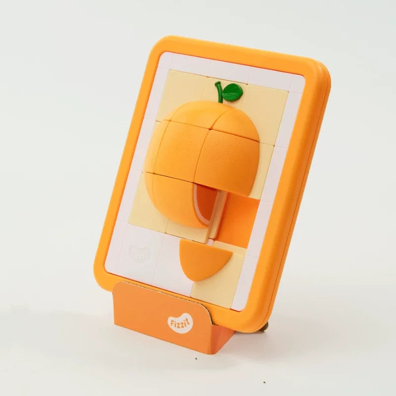 Apple Sliding Block Logic Puzzle Toy