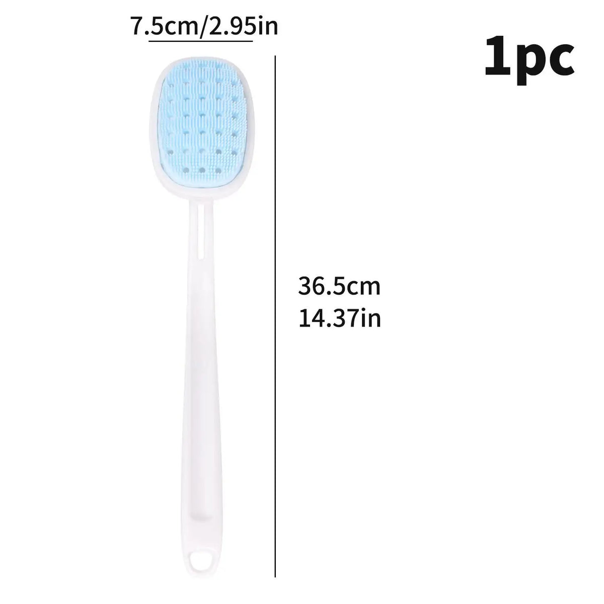 Squeeze Clean Silicone Shower Scrub Brush