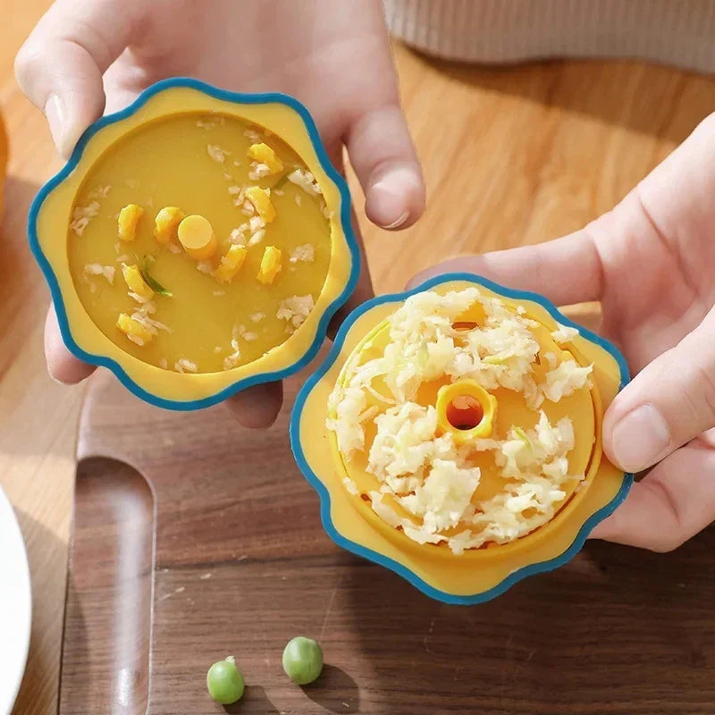 Garlic Shape Rotating Vegetable Grinder