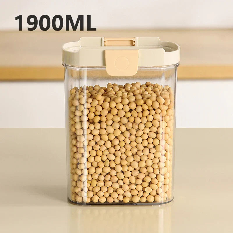 Stackable Transparent Snap-Lock Storage Box