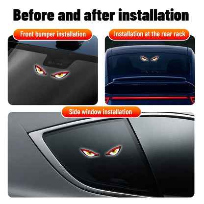 Predator Eye Solar LED Dynamic Car Warning Light