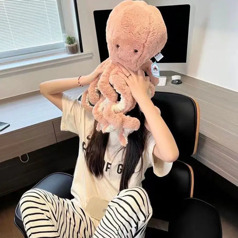 Friendly Octopus Soft Huggable Plush Toy