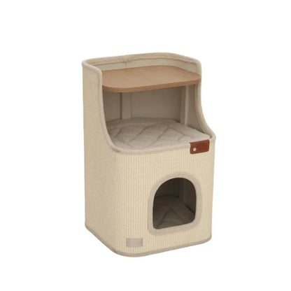 All-in-One Enclosed Cat House Side Table