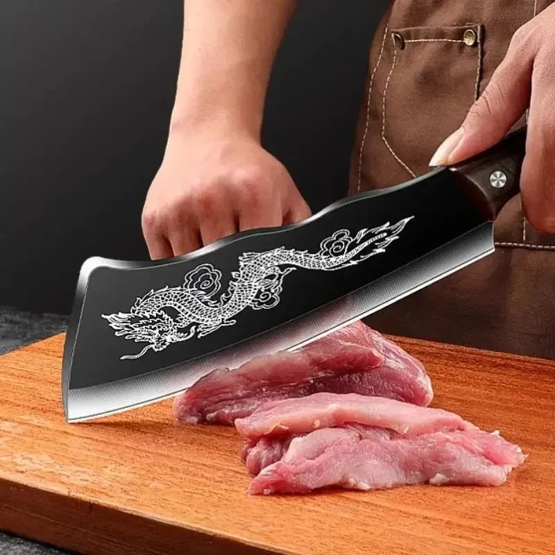 Dragon Edge Engraved Knife