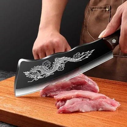 Dragon Edge Engraved Knife