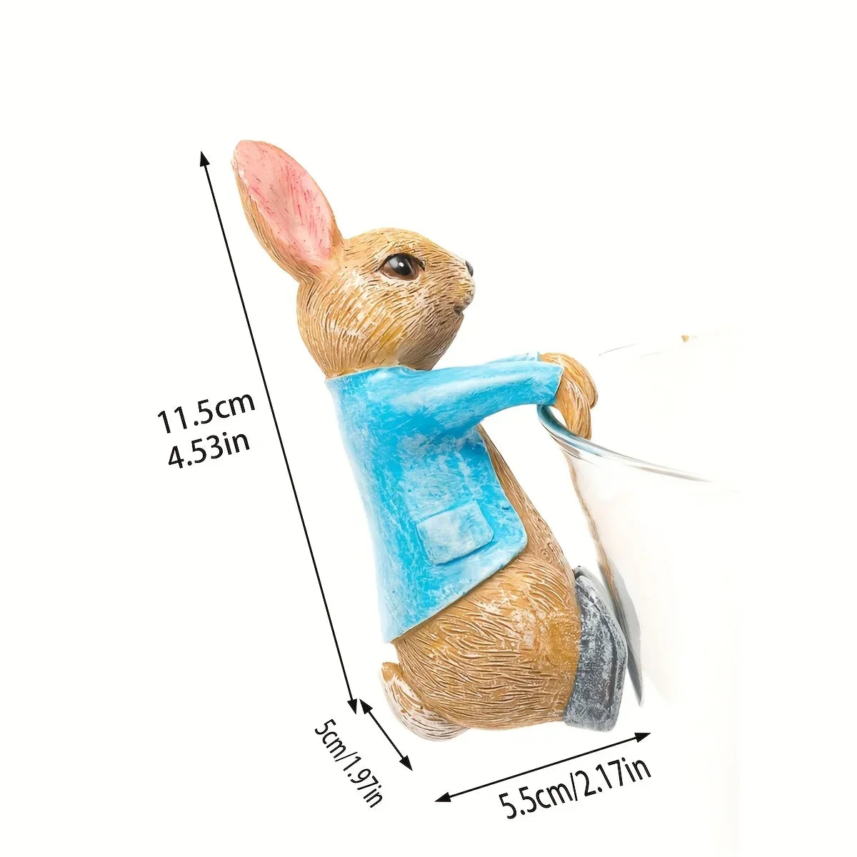 Little Hopper Rabbit Garden Planter Statue