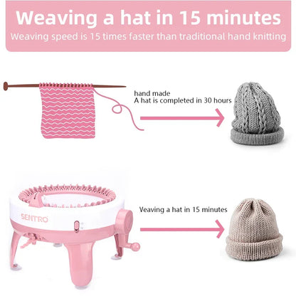 Spin Circle DIY Hand Knitting Machine