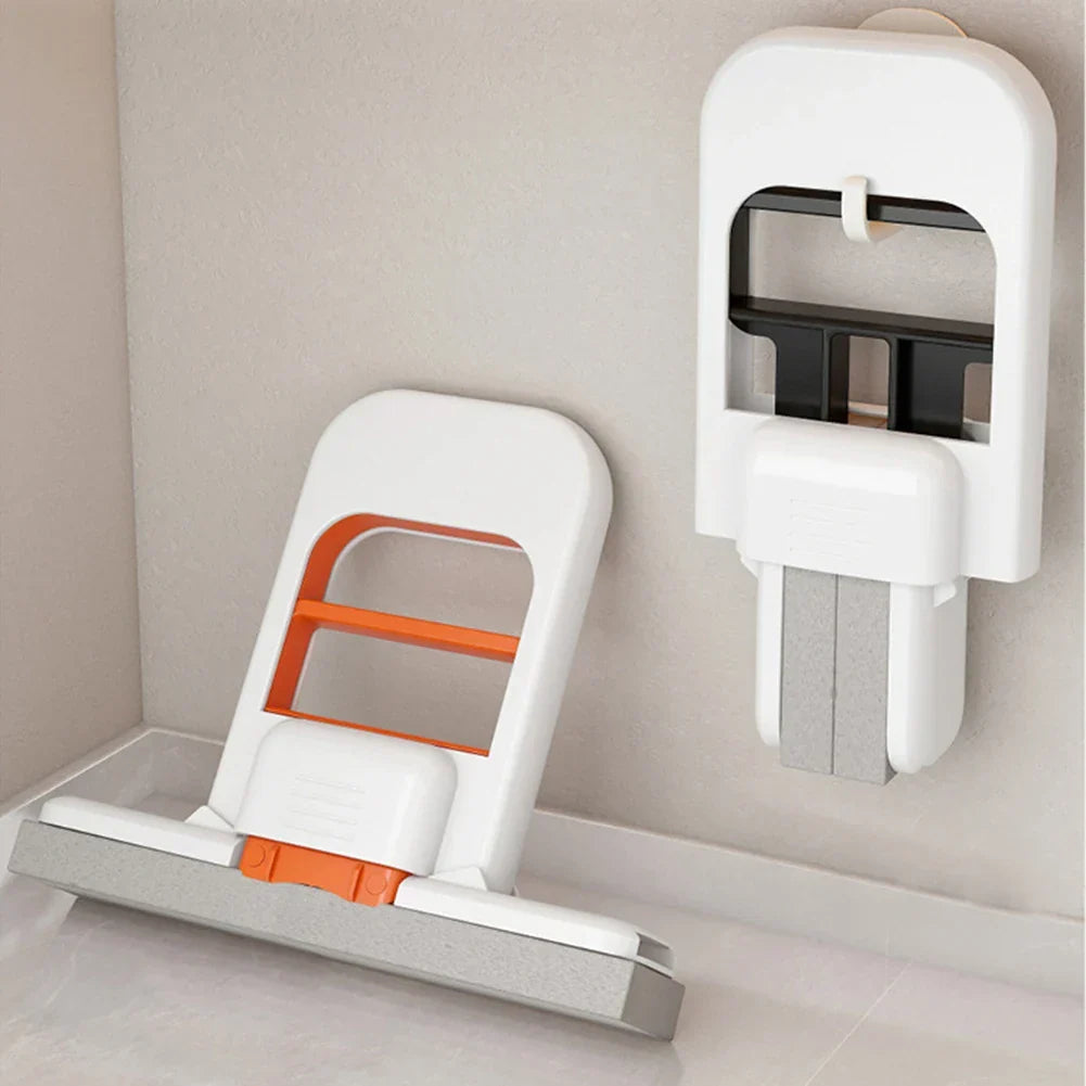 Scratch-Safe Compact Dual Texture Sponge Mop