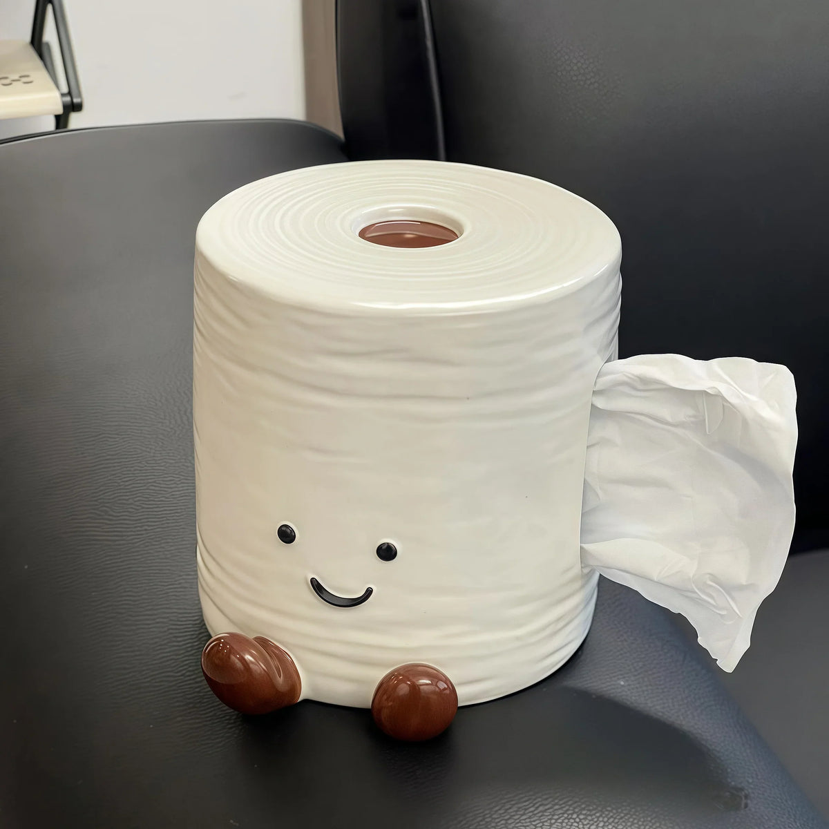 Smiley Toilet Paper Tissue Box