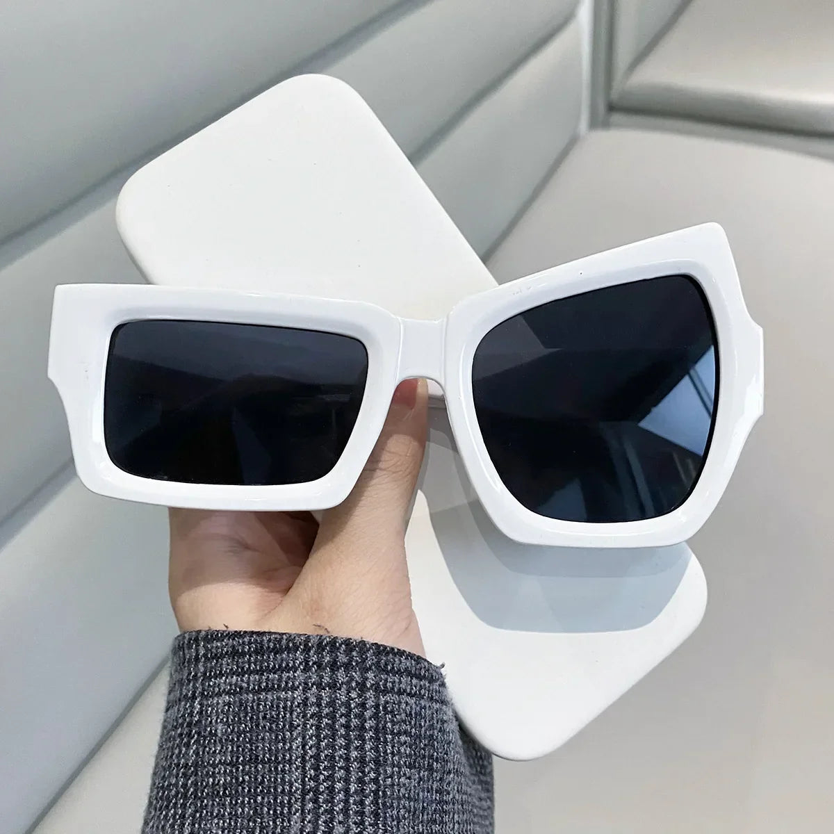 Bold Eye Geometric Sunglasses