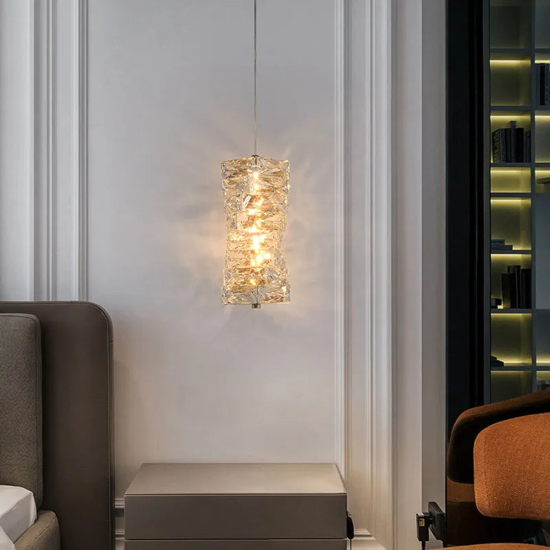 Icefall Crystal American Wall Lamp