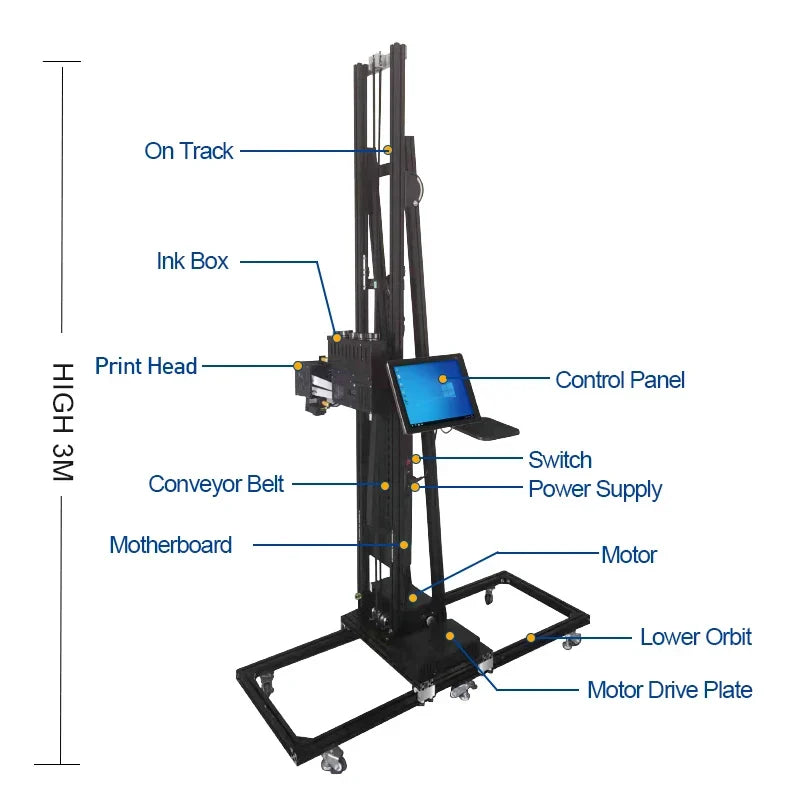 Paint Pro UV Inkjet Wall Art Printer